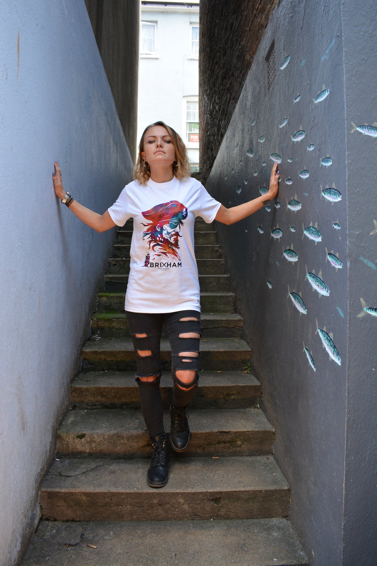 Brixham Pirate Tee shirt (unisex)