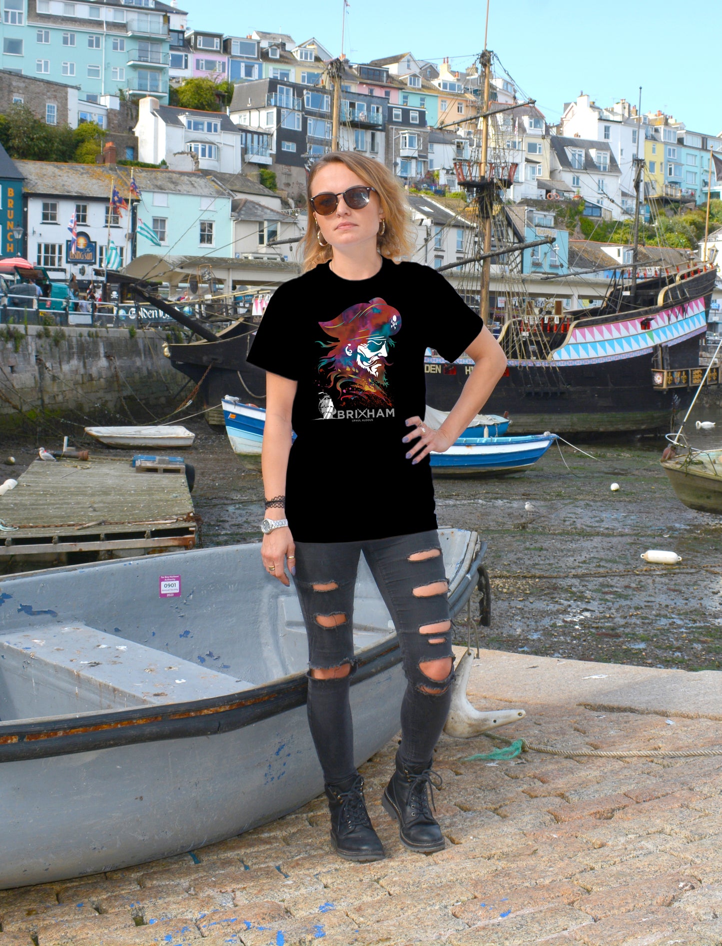 Brixham Pirate Tee shirt (unisex)