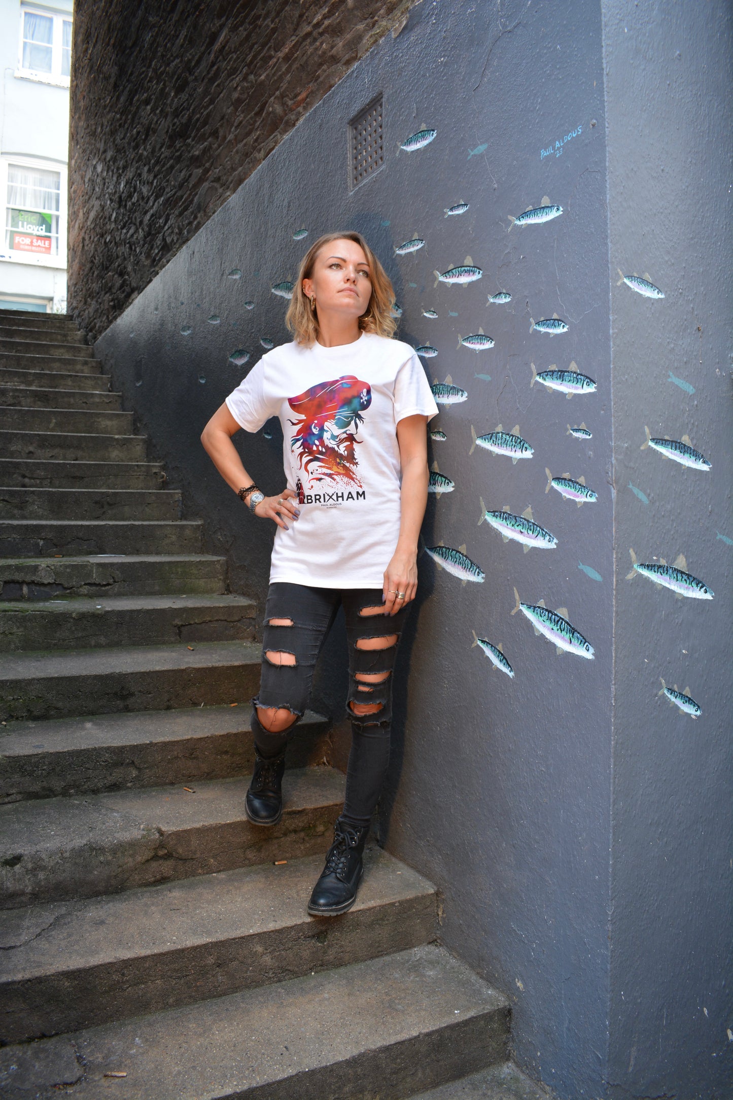 Brixham Pirate Tee shirt (unisex)
